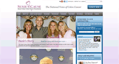 Desktop Screenshot of coloncancerfoundation.org